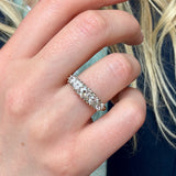 5 Stone Diamond Ring-Charlotte Sayers Antique Jewellery