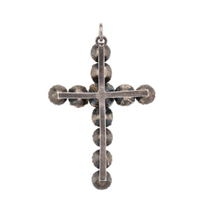 Edwardian Paste Cross Pendant