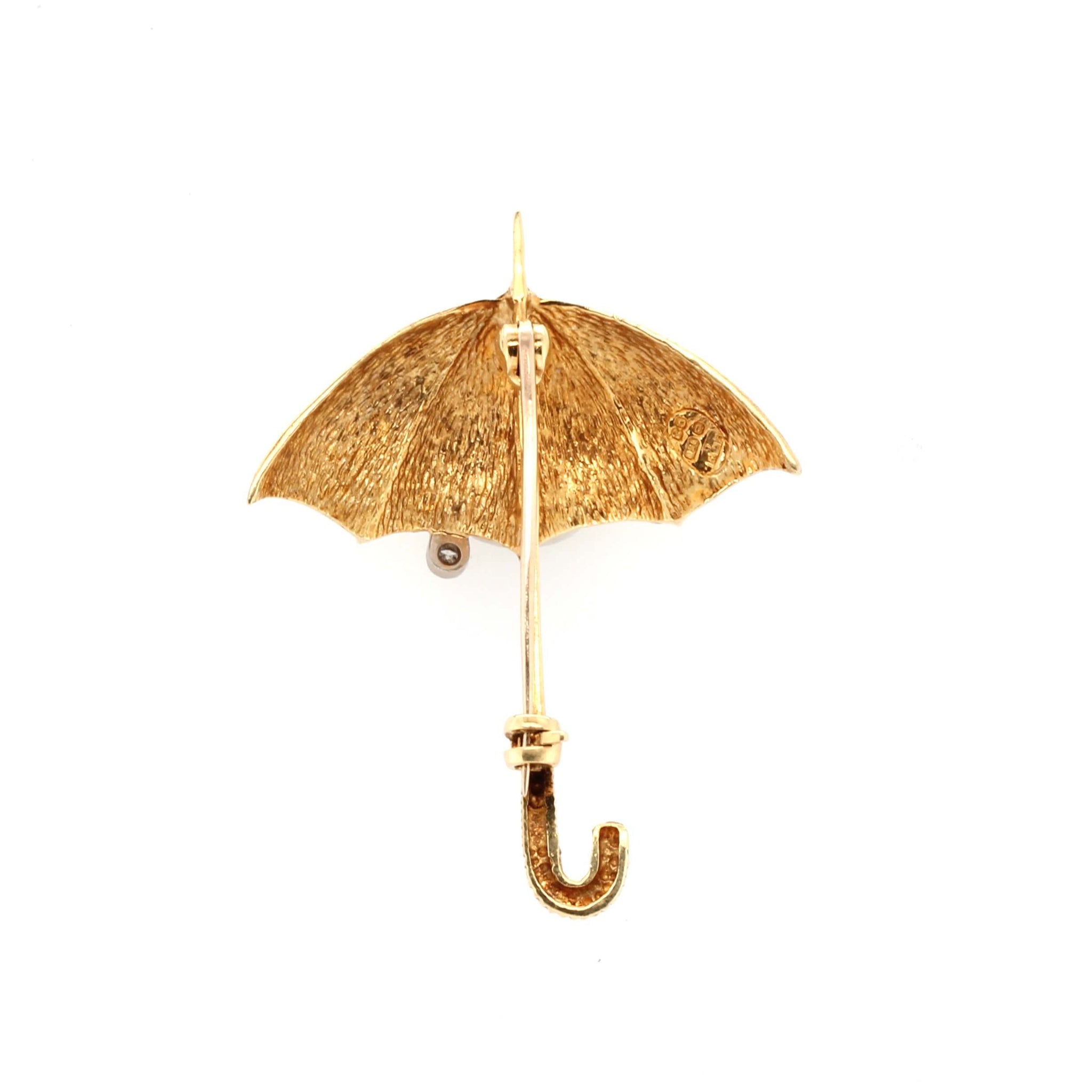 Mappin and Webb Umbrella Brooch