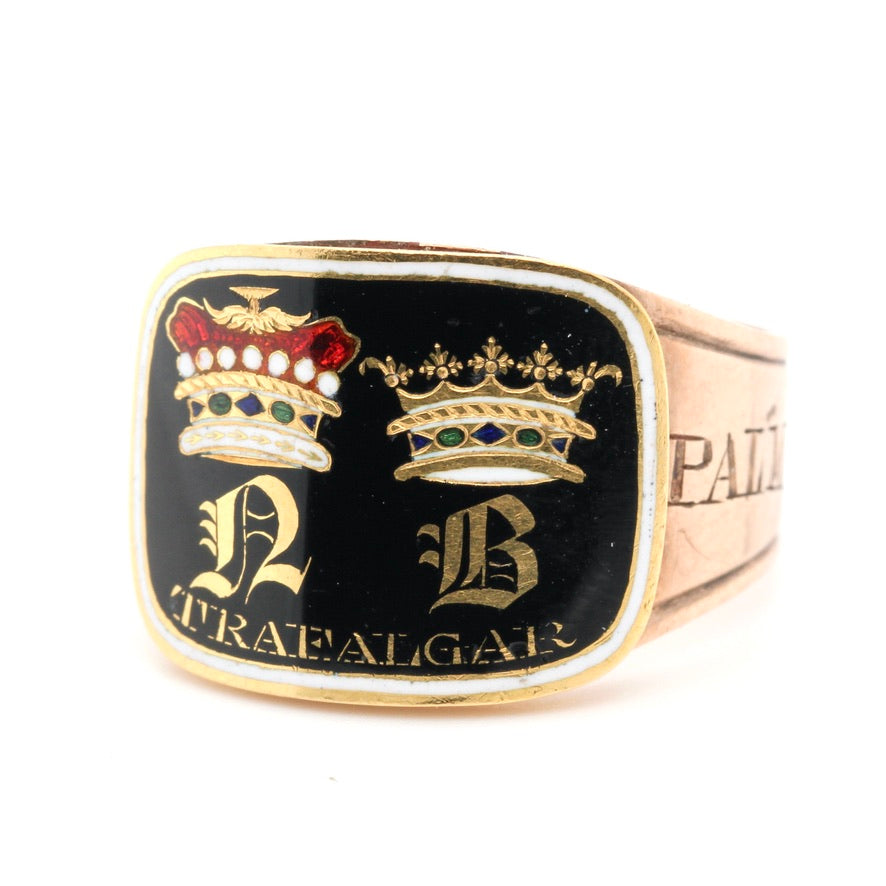 Admiral Horatio Nelson Memorial Ring Charlotte Sayers Antique