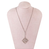 Art Deco Diamond Pendant-Charlotte Sayers Antique Jewellery