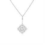 Art Deco Diamond Pendant-Charlotte Sayers Antique Jewellery