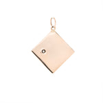Art Deco Gold Diamond Pendant-Charlotte Sayers Antique Jewellery
