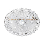 Art Deco Old European Cut Diamond Brooch-Charlotte Sayers Antique Jewellery