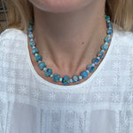 Art Deco Opal Bead Necklace-Charlotte Sayers Antique Jewellery
