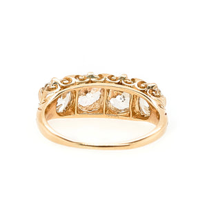 Victorian Diamond Four Stone Ring