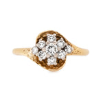 Ben Rosenfeld Diamond Ring-Charlotte Sayers Antique Jewellery