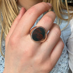 Bloodstone Signet Ring-Charlotte Sayers Antique Jewellery