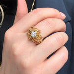 Brutalist Ring-Charlotte Sayers Antique Jewellery