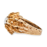 Brutalist Ring-Charlotte Sayers Antique Jewellery