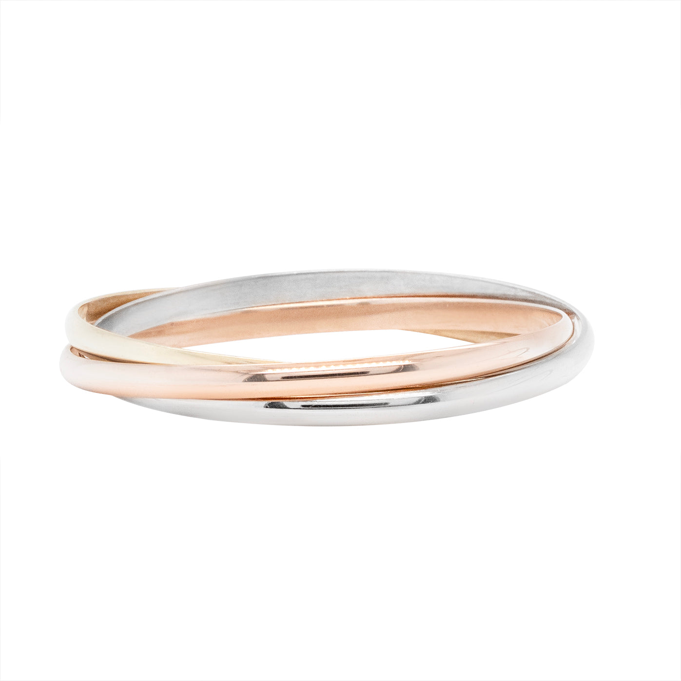 Cartier Trinity Bangles-Charlotte Sayers Antique Jewellery