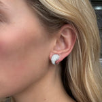 Cartier Yin & Yang Diamond Earrings-Charlotte Sayers Antique Jewellery