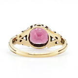 Early Victorian Garnet Ring-Charlotte Sayers Antique Jewellery