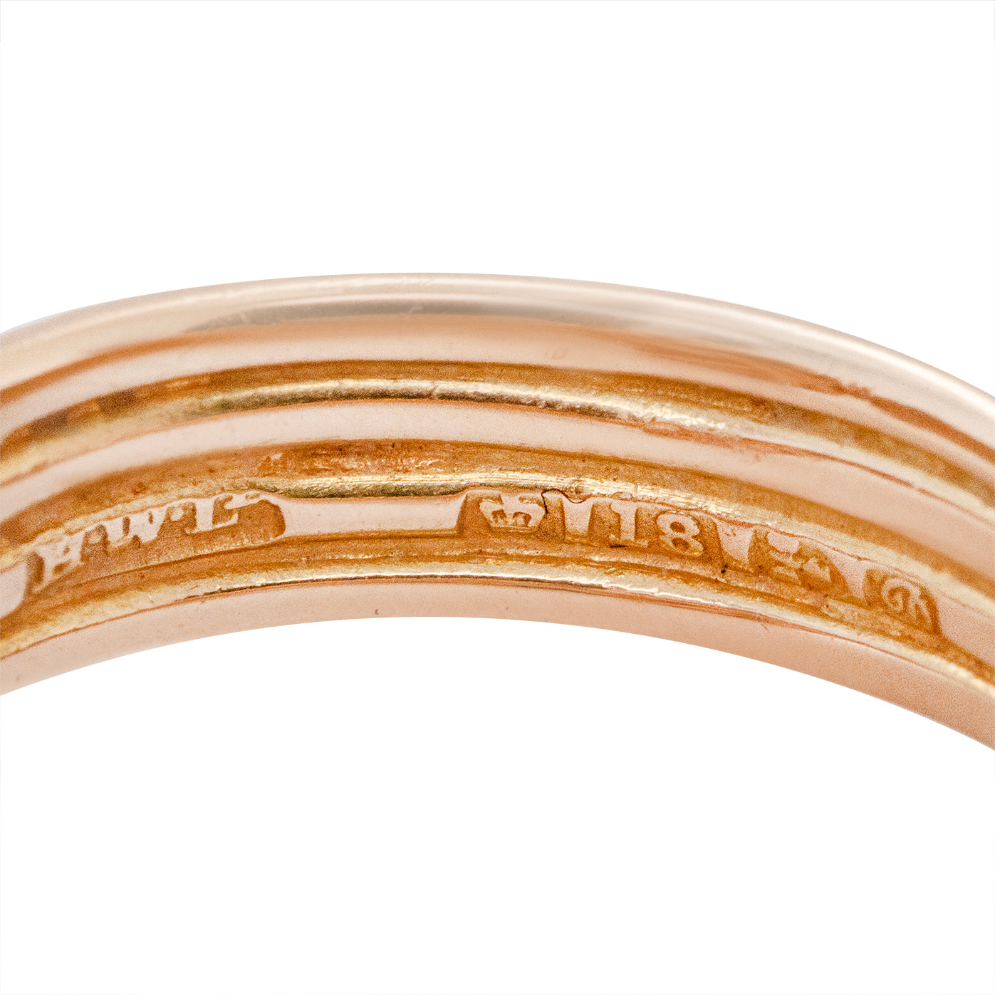 Edwardian Gold Knot Ring-Charlotte Sayers Antique Jewellery