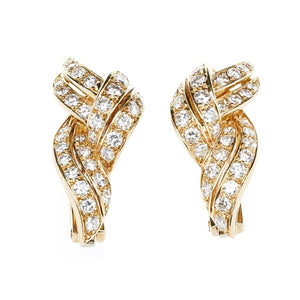 French Diamond Earrings