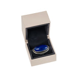Georg Jensen Lapis Lazuli Ring-Charlotte Sayers Antique Jewellery