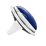 Georg Jensen Lapis Lazuli Ring-Charlotte Sayers Antique Jewellery