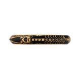 Georgian Charles Wheatly Enamel Skeleton Ring-Charlotte Sayers Antique Jewellery