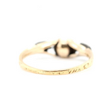 Georgian Diamond Basket Ring-Charlotte Sayers Antique Jewellery