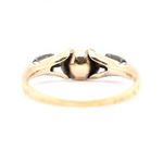 Georgian Diamond Basket Ring-Charlotte Sayers Antique Jewellery