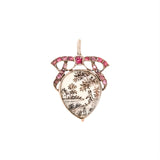 Georgian Garnet Miniature Locket-Charlotte Sayers Antique Jewellery