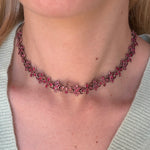 Georgian Garnet Necklace-Charlotte Sayers Antique Jewellery