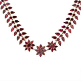 Georgian Garnet Necklace-Charlotte Sayers Antique Jewellery