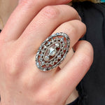 Georgian Marquise Shaped Ring-Charlotte Sayers Antique Jewellery