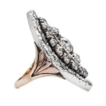 Georgian Marquise Shaped Ring-Charlotte Sayers Antique Jewellery
