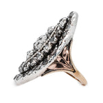 Georgian Marquise Shaped Ring-Charlotte Sayers Antique Jewellery