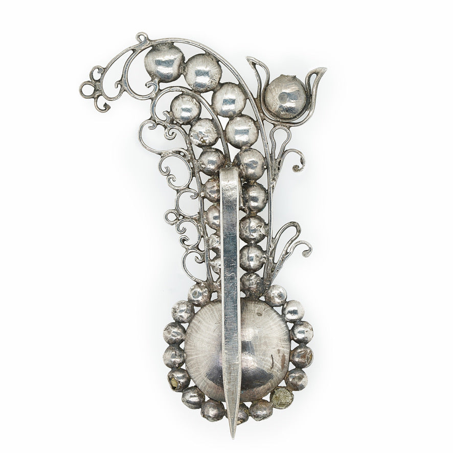 Georgian Paste Aigrette-Charlotte Sayers Antique Jewellery