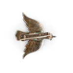 Georgian Paste Bird Brooch-Charlotte Sayers Antique Jewellery