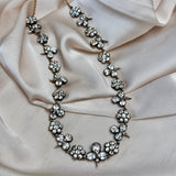 Georgian Paste Trefoil Necklace-Charlotte Sayers Antique Jewellery