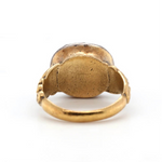 Georgian Rock Crystal Ring-Charlotte Sayers Antique Jewellery