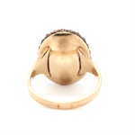 Georgian Topaz Pearl Ring-Charlotte Sayers Antique Jewellery