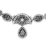 Georgian Turquoise Paste Necklace-Charlotte Sayers Antique Jewellery