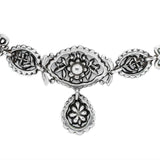 Georgian Turquoise Paste Necklace-Charlotte Sayers Antique Jewellery