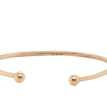Gold Torque Bangle-Charlotte Sayers Antique Jewellery