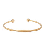 Gold Torque Bangle-Charlotte Sayers Antique Jewellery