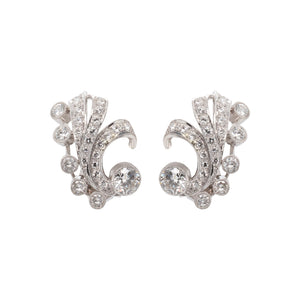 Vintage Diamond Earrings