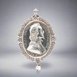 King Charles I Royalist Badge-Charlotte Sayers Antique Jewellery