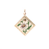 Marguerite Flower Pendant-Charlotte Sayers Antique Jewellery