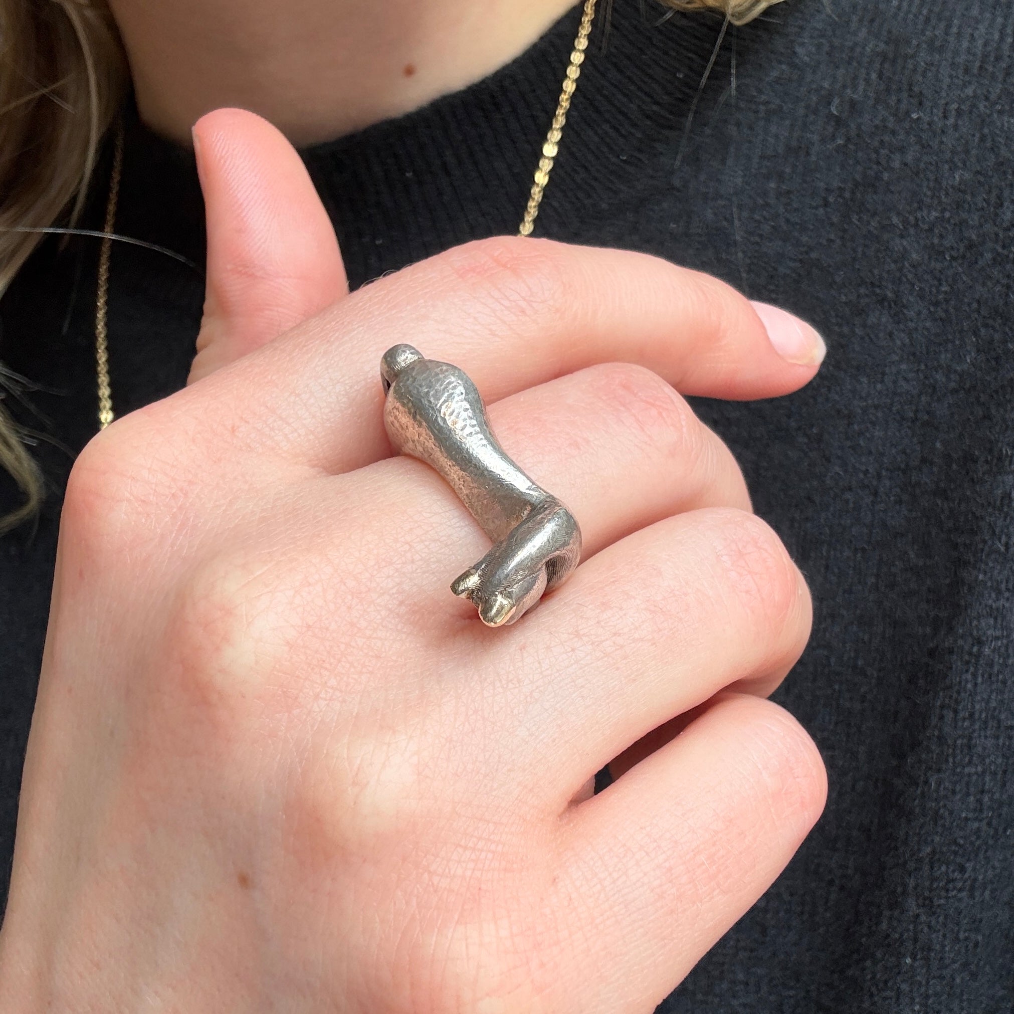 Moshe Oved Horse Ring-Charlotte Sayers Antique Jewellery
