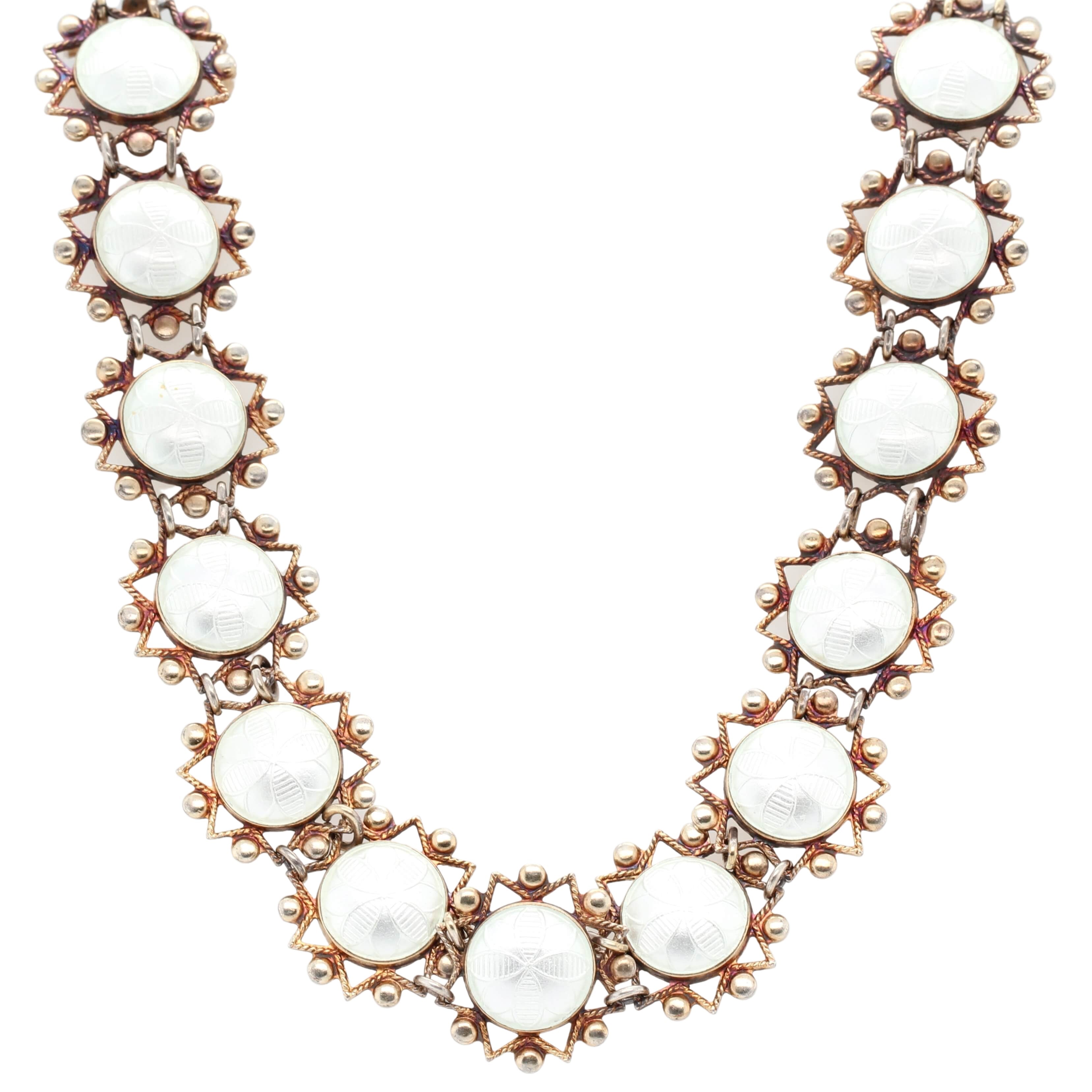 Norwegian Enamel Necklace and Bracelet-Charlotte Sayers Antique Jewellery
