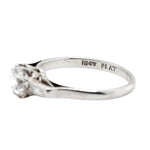 Old Mine Cut Diamond Ring-Charlotte Sayers Antique Jewellery
