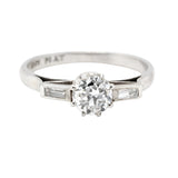 Old Mine Cut Diamond Ring-Charlotte Sayers Antique Jewellery