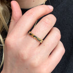 Rococo Memorial Ring-Charlotte Sayers Antique Jewellery
