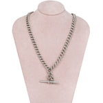 Silver Victorian Albert Chain-Charlotte Sayers Antique Jewellery