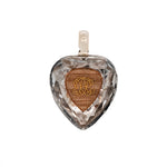 Stuart Crystal Heart Pendant-Charlotte Sayers Antique Jewellery