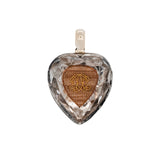 Stuart Crystal Heart Pendant-Charlotte Sayers Antique Jewellery